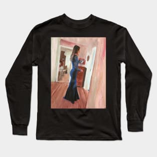 Portrait of Lilac Long Sleeve T-Shirt